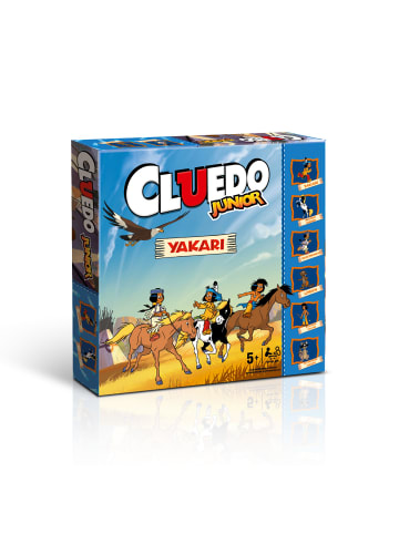 Winning Moves Cluedo Junior Edition Yakari Spiel Gesellschaftsspiel Brettspiel deutsch in bunt