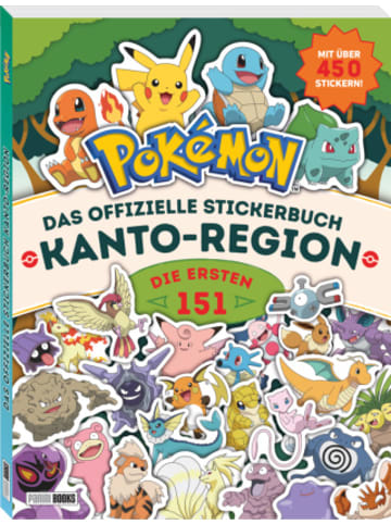 Panini Books Buch - Pokémon: Das offizielle Stickerbuch Kanto-Region - Die ersten 151