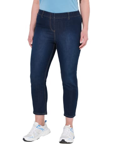 Ulla Popken Hosen in dark blue denim