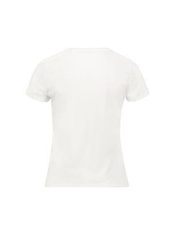 Zero  Shirt mit Glitzersteinchen in Patch CreamRed