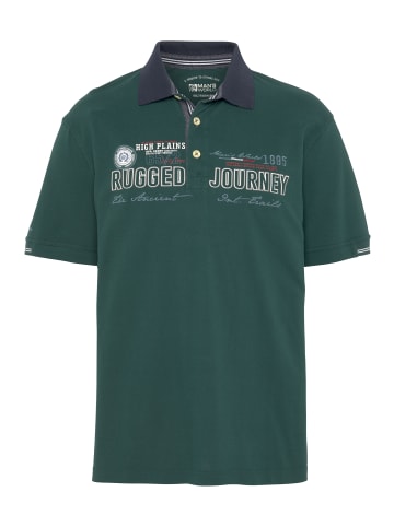 Man's World Poloshirt in dunkelgrün