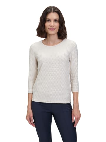 Betty Barclay Basic Shirt mit Rundhalsausschnitt in beige