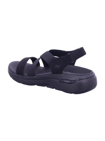 Skechers Sandale in schwarz