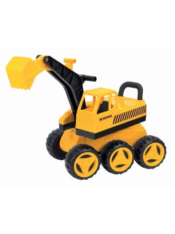 Pilsan Großer Spielzeug Sitzbagger 06207 in gelb