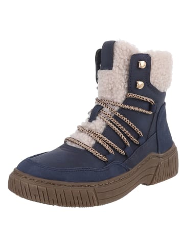 Ital-Design Stiefelette in Blau