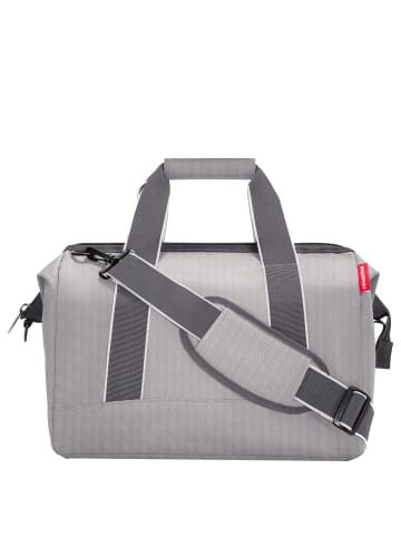 Reisenthel travelling allrounder M - Reisetasche 40 cm in herringbone grey