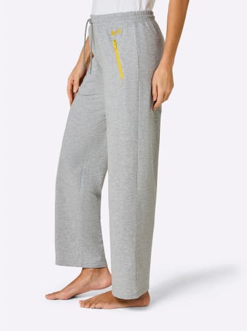 WITT WEIDEN Hose in grau-meliert