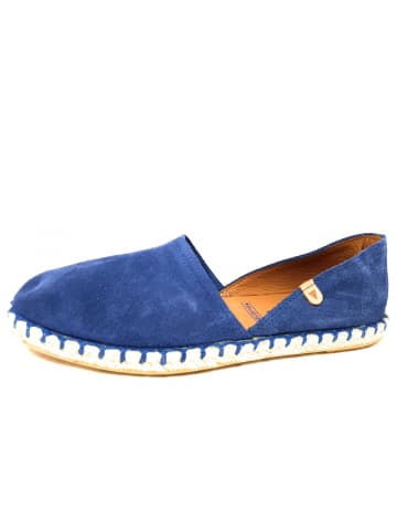 Verbenas Slipper Carmen in Blau