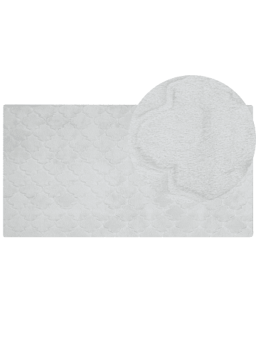 Beliani Shaggy GHARO in Grau - (W) 80 x (L) 150 cm