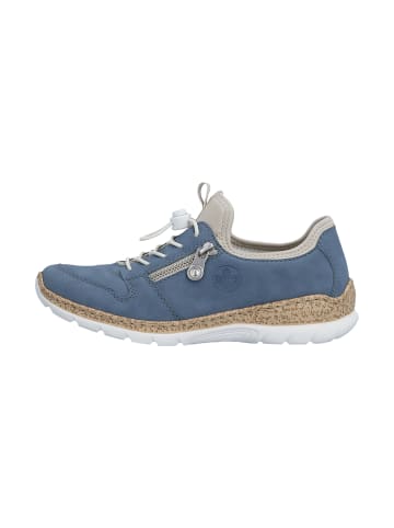 rieker Morelia Low-Top-Sneaker mit Schnürung Blau