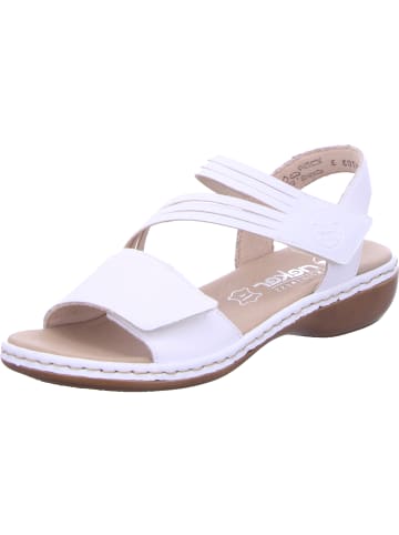 rieker Keilsandalette in weiß