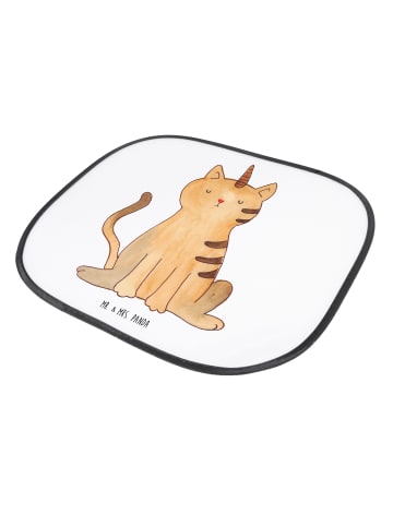 Mr. & Mrs. Panda sonnenschutz Einhorn Katze ohne Spruch in Weiß