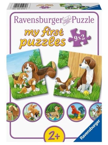 Ravensburger Ravensburger Kinderpuzzle - 05072 Tierfamilien auf dem Bauernhof - my first...