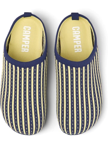 Camper Hausschuhe " Wabi " in Blau / Gelb