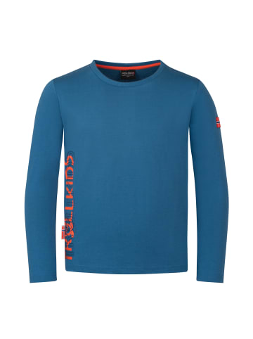 Trollkids Longsleeve Stavanger XT in nordic blue