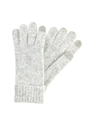 Camel Active Strickhandschuhe aus weichem Materialmix in Grau