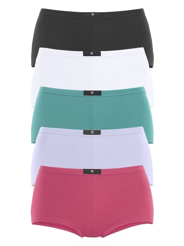 H.I.S Panty in anthrazit, weiß, mint, flieder, pink