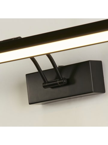 Licht-Erlebnisse Wandlampe EEK G (B)60.5 x (H)10 cm in Schwarz