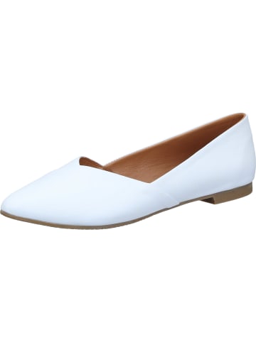 Piazza Klassische Ballerinas, Slipper in weiß