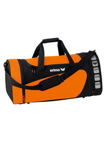 erima No Gender Club 5 Sporttasche in orange/schwarz