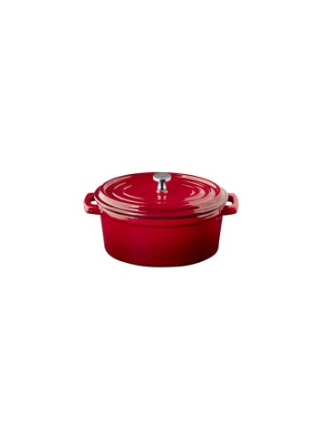 APS Mini-Topf 5 STARS in rot - 14,5 x 11,5 cm, H: 6,5 cm 0,45 Liter
