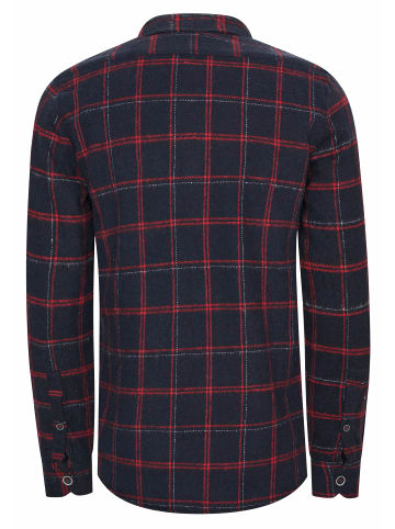 Rusty Neal Holzfäller Flanell Hemd in Marine / Rot
