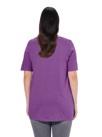 Ulla Popken Shirt in klassisch lila