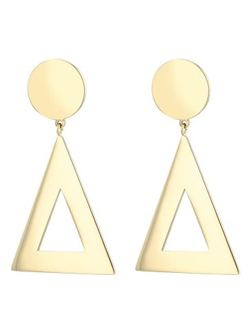 Adeliás Damen Ohrringe – Ohrstecker aus Edelstahl in gold