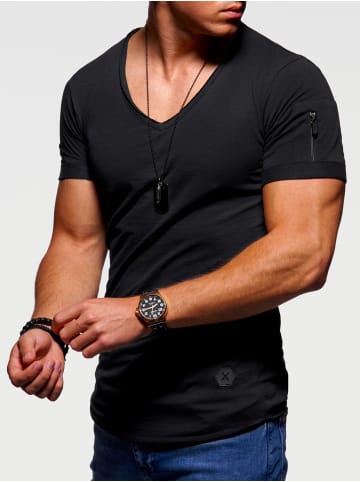 behype T-Shirt KANE in schwarz