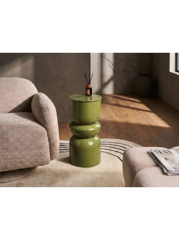 Beliani Beistelltisch PAGE in Grün - (W) 31 x (H) 58 x (L) 31 cm