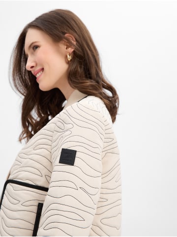 MARC CAIN SPORTS  Jacke in beige schwarz