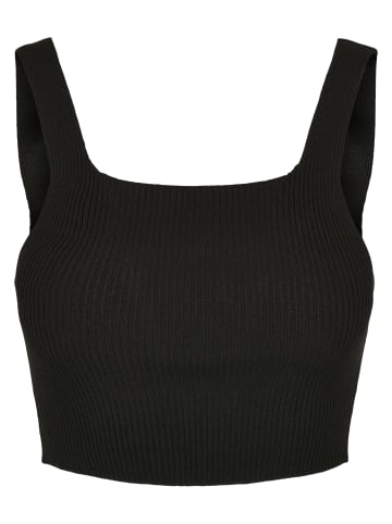 Urban Classics Urban Classics Damen Ladies Cropped Knit Top in black