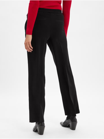 Someday Stoffhose Charlie Wide Tech in schwarz