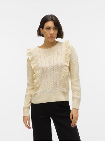 Vero Moda Strickpullover in Birch
