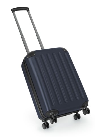 Hauptstadtkoffer Spree - Handgepäck Koffer Trolley, 55 x 35 x 20 cm, 33 Liter in Dunkelblau