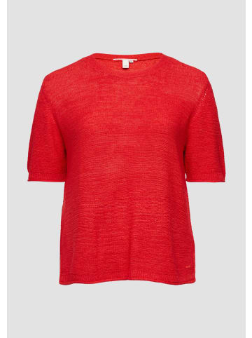QS Strickpullover in 3103_rot