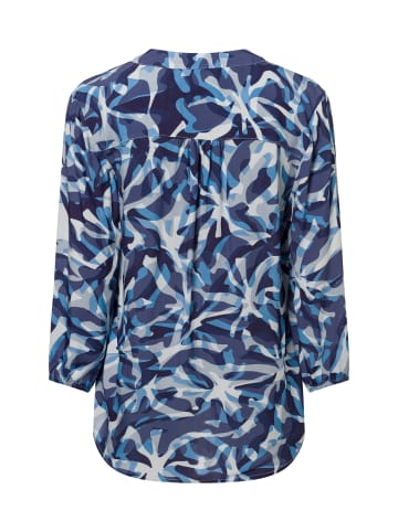 Franco Callegari Bluse Lola in marine blau - 0004