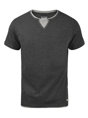 BLEND Layershirt BHLeonis in Dunkelgrau