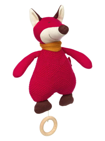 Sigikid Spieluhr Knitted Love in rot