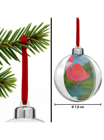 Mr. & Mrs. Panda Christbaumschmuck Flamingo Classic Design ohne ... in Weiß