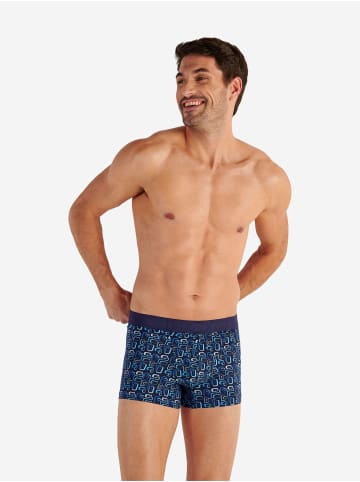 HOM Retro Pants Elvis in blue print