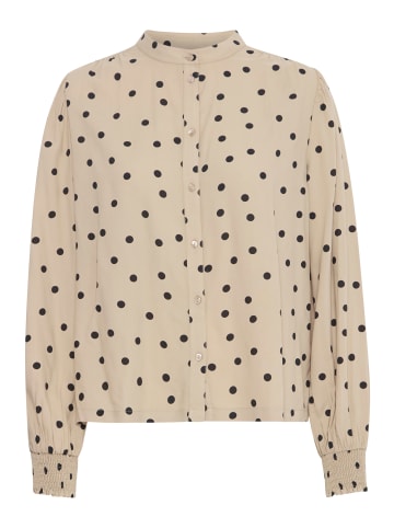 b. young Langarm-Bluse BYJOSA Loose fit in Humus Dot
