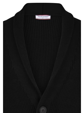 Felix Hardy Strickjacke in Schwarz
