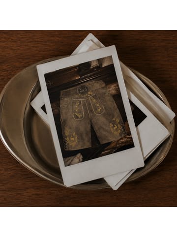 Occulto Trachten Lederhose Geissberg in Hellbraun