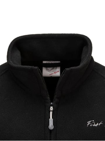 First B Fleecejacke in black