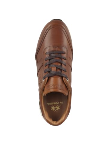 La Martina Sneaker low LFM262 in braun
