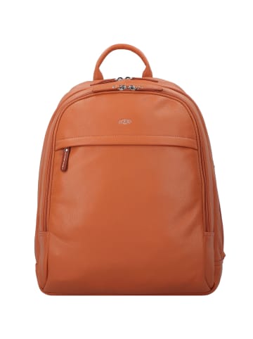 Jump Uppsala Rucksack Leder 42 cm Laptopfach in terracotta