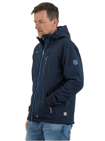 First B Softshelljacke "Albero", Funktionsjacke mit Fleecefutter in navy