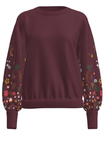 ONLY Sweatshirt in Windsor Wine
