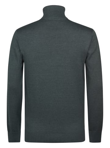 Petrol Industries Feinstrickrollkragenpullover Vail in Grün